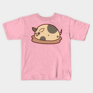 Muddy Jelly Bean Pig Kids T-Shirt